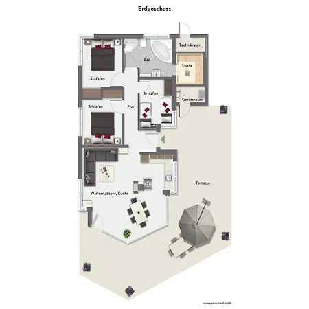 Semesterbostad Strandblick - Dorf 1 14 Priwall